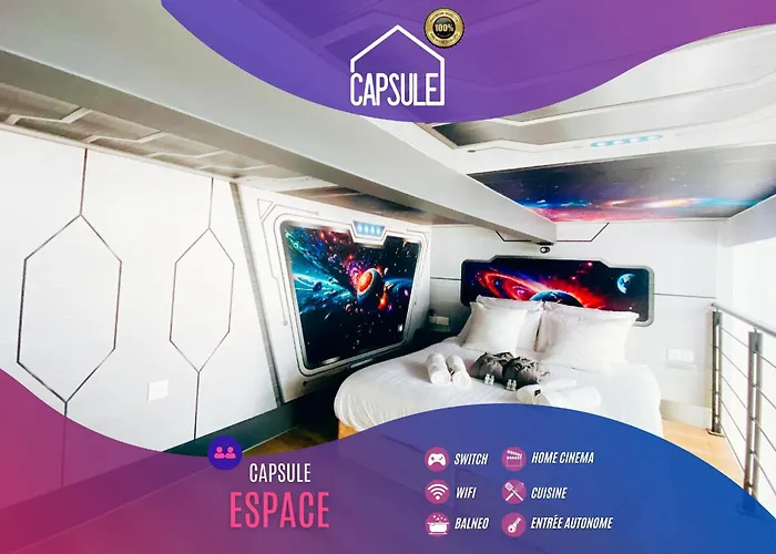 Capsule Espace-Jacuzzi-Cinema-Nintendo Switch